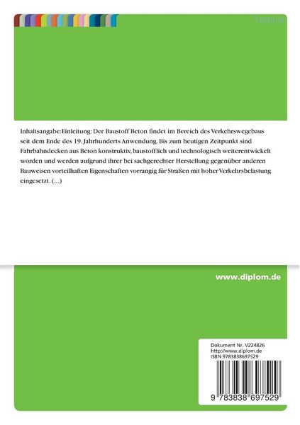 Produktbild: Einfluss der Nachbehandlung auf die Gef&uuml;geausbildung der Randzone von CEM II/ B-S-Systemen