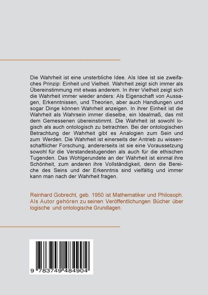 Produktbild: Die wohlgerundete Wahrheit