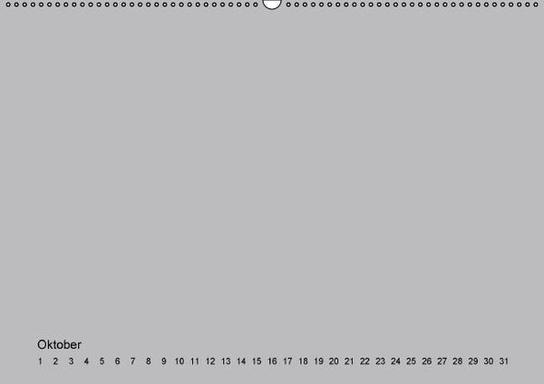 Produktbild: Geburtstags - Bastelkalender - Grau (Wandkalender immerw&auml;hrend DIN A2 quer)