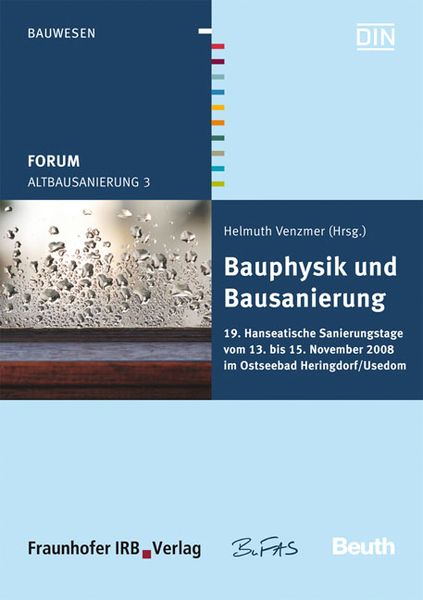 Produktbild: Forum Altbausanierung 3. Bauphysik und Bausanierung