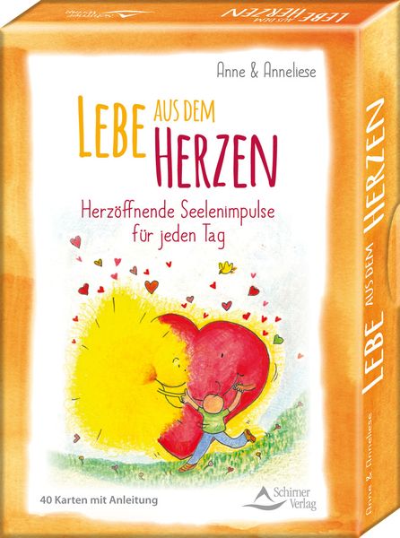 Produktbild: Lebe aus dem Herzen. Herz&ouml;ffnende Seelenimpulse f&uuml;r jeden Tag