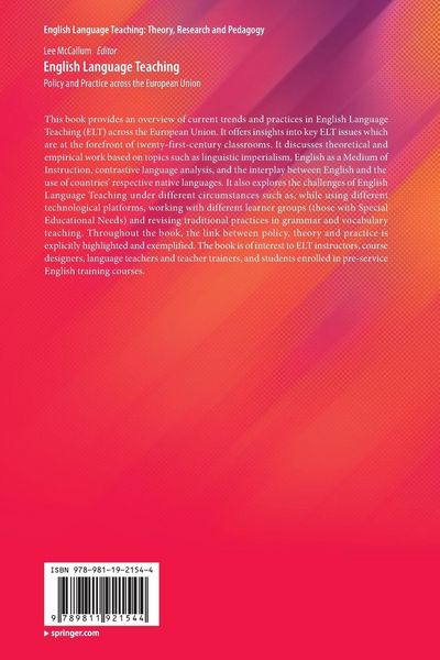 Produktbild: English Language Teaching