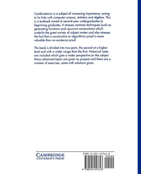 Produktbild: Combinatorics