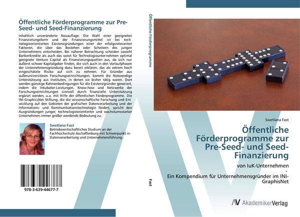Produktbild: &Ouml;ffentliche F&ouml;rderprogramme zur Pre-Seed- und Seed-Finanzierung