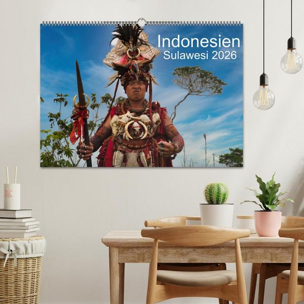 Produktbild: Sulawesi 2026 (Wandkalender 2026 DIN A2 quer), CALVENDO Monatskalender