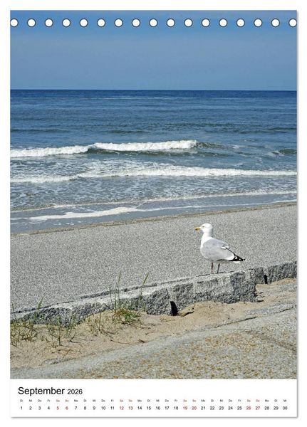 Produktbild: Norderney - Inselliebe (Tischkalender 2026 DIN A5 hoch), CALVENDO Monatskalender
