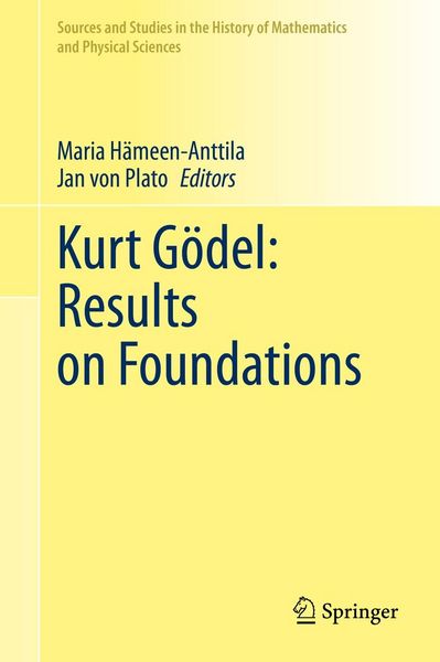 Produktbild: Kurt G&ouml;del: Results on Foundations