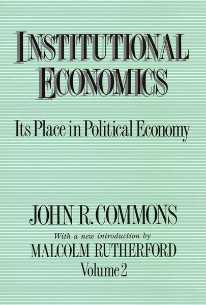 Produktbild: Institutional Economics