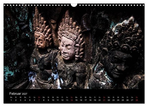 Produktbild: Tempel rund um Angkor Wat (Wandkalender 2027 DIN A3 quer), CALVENDO Monatskalender