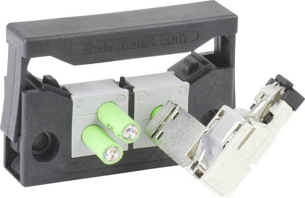 Produktbild: Icotek KEL-QUICK E2 Kabeleinf&uuml;hrungsleiste Polyamid Schwarz 1St.