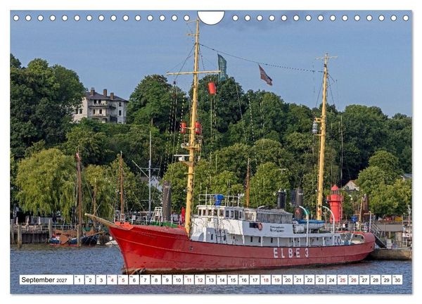 Produktbild: Hamburg - Stadt rund ums Wasser (Wandkalender 2027 DIN A4 quer), CALVENDO Monatskalender