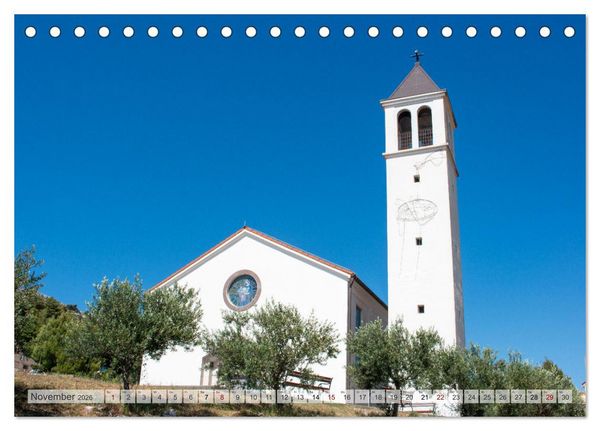 Produktbild: Kroatien - Zauberhaftes &Scaron;ibenik-Knin (Tischkalender 2026 DIN A5 quer), CALVENDO Monatskalender