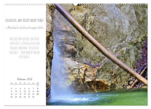 Produktbild: Was uns tr&auml;gt, wenn alles wankt. &Uuml;ber das Wachsen an Krisen (hochwertiger Premium Wandkalender 2026 DIN A2 quer), Kunstdruck in Hochglanz