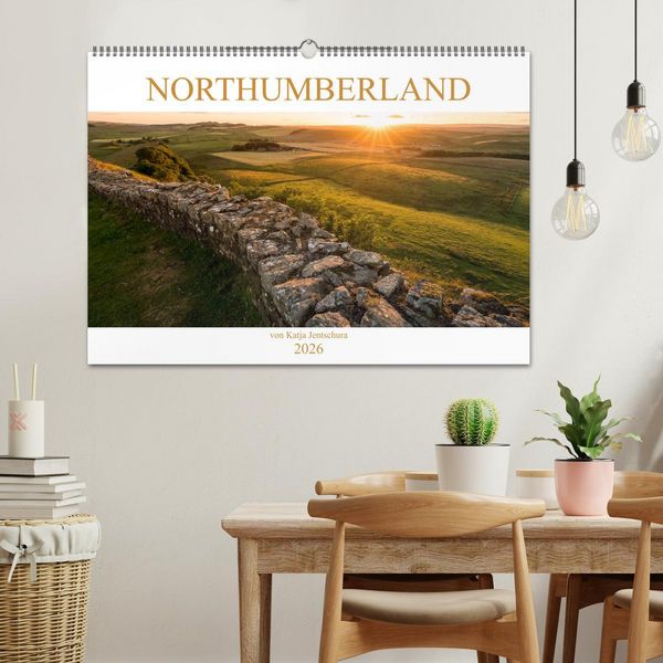 Produktbild: NORTHUMBERLAND 2026 (Wandkalender 2026 DIN A2 quer), CALVENDO Monatskalender