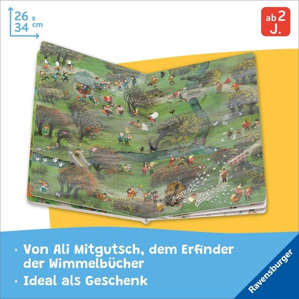 Produktbild: Mein Wimmelbuch: Fr&uuml;hling, Sommer, Herbst und Winter