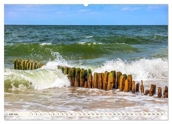 Produktbild: Insel Sylt - Fantastische Momente (Wandkalender 2026 DIN A2 quer), CALVENDO Monatskalender