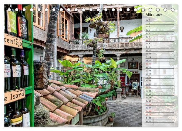 Produktbild: TENERIFFA - Zauberhafte Vulkaninsel (Tischkalender 2027 DIN A5 quer), CALVENDO Monatskalender