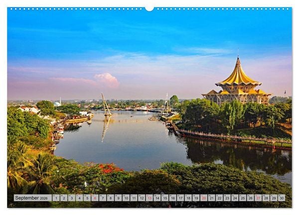 Produktbild: Malaysia-Impressionen (Wandkalender 2026 DIN A2 quer), CALVENDO Monatskalender