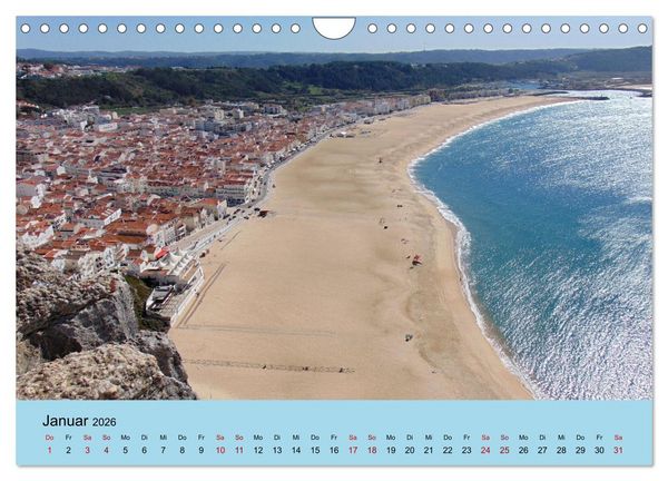 Produktbild: Nazare (Wandkalender 2026 DIN A4 quer), CALVENDO Monatskalender