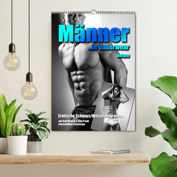 Produktbild: M&auml;nner... in underwear deluxe (Wandkalender 2026 DIN A2 hoch), CALVENDO Monatskalender