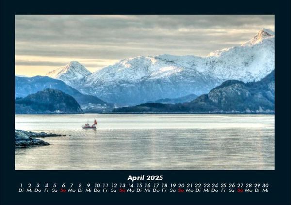 Produktbild: Bergige Welten 2025 Fotokalender DIN A4