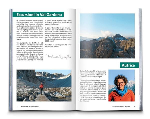 Produktbild: KOMPASS guida escursionistica Val Gardena, Val di Funes, Alpe di Siusi, 55 itinerari