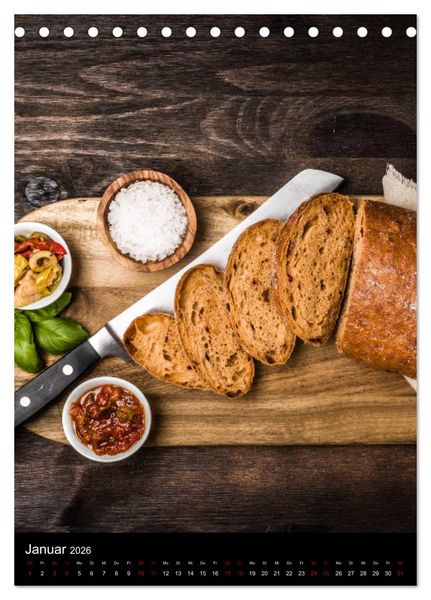 Produktbild: Stimmungsvolle Food Stillleben (Tischkalender 2026 DIN A5 hoch), CALVENDO Monatskalender