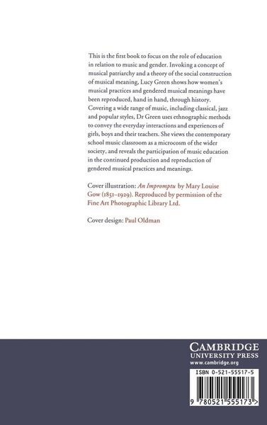 Produktbild: Music, Gender, Education