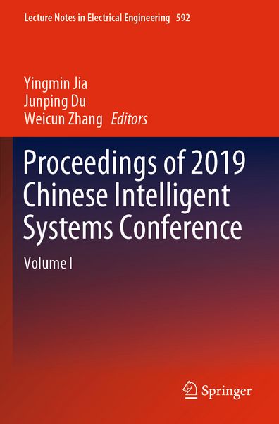 Produktbild: Proceedings of 2019 Chinese Intelligent Systems Conference