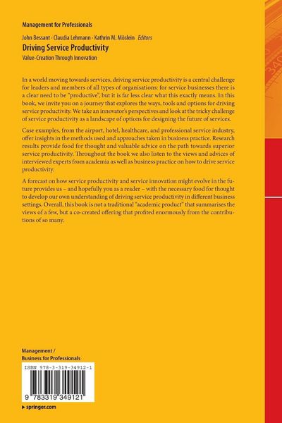 Produktbild: Driving Service Productivity