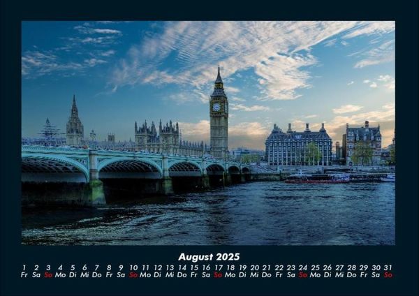Produktbild: London - Impressionen 2025 Fotokalender DIN A4