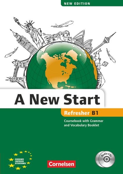 A New Start B1: Refresher. Kursbuch mit Audio CD, Grammatik- und Vokabelheft