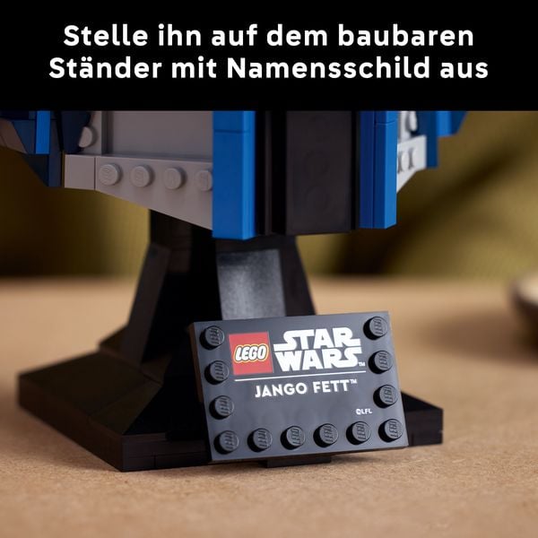 Produktbild: LEGO Star Wars 75408 Angriff der Klonkrieger: Jango Fett Helm