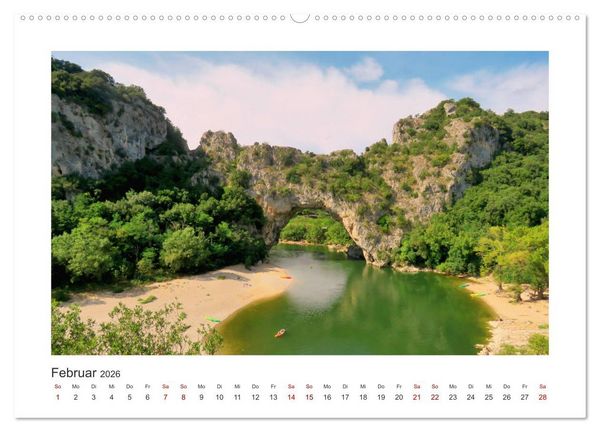 Produktbild: Typisch Cevennen (Wandkalender 2026 DIN A2 quer), CALVENDO Monatskalender