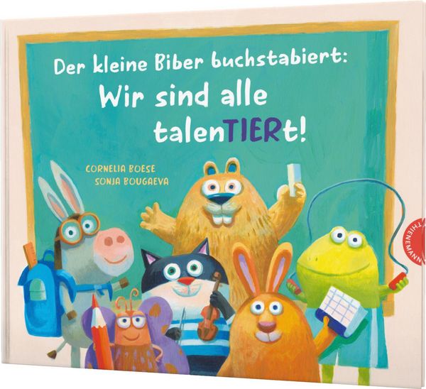 Produktbild: Der kleine Biber buchstabiert: Wir sind alle talenTIERt!