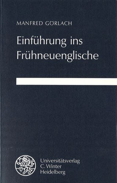 Produktbild: Einf&uuml;hrung ins Fr&uuml;hneuenglische