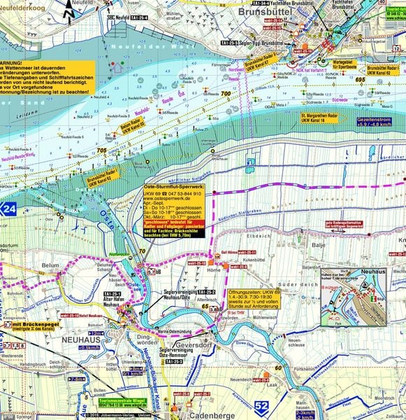 Produktbild: TourenAtlas TA1 Schleswig-Holstein-Unterelbe