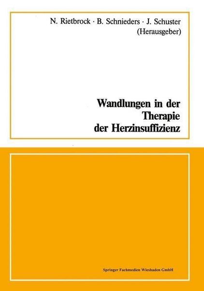 Produktbild: Wandlungen in der Therapie der Herzinsuffizienz