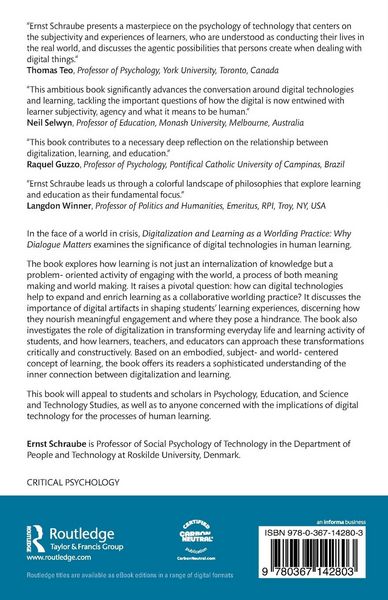 Produktbild: Digitalization and Learning as a Worlding Practice