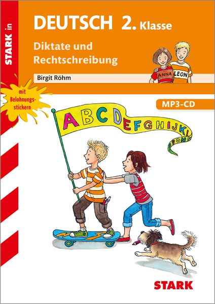 Training Grundschule - Deutsch Diktat 2. Klasse mit MP3-CD