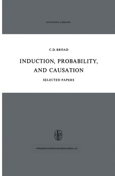 Produktbild: Induction, Probability, and Causation