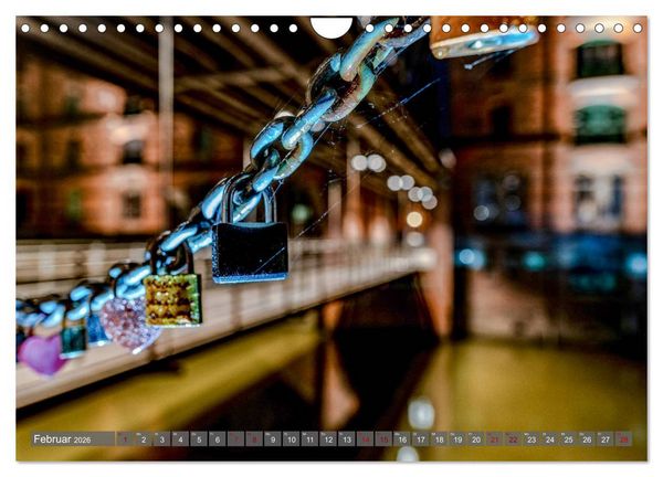 Produktbild: Hamburg City Vibes (Wandkalender 2026 DIN A4 quer), CALVENDO Monatskalender