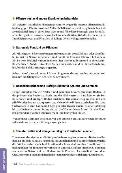 Produktbild: F&uuml;nf Hausmittel ersetzen eine Drogerie - 3. Auflage, aktualisierte, erweiterte Ausgabe
