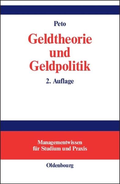 Produktbild: Geldtheorie und Geldpolitik