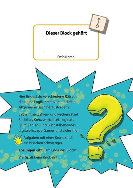 Produktbild: R&auml;tselblock ab 12 Jahre, Band 2