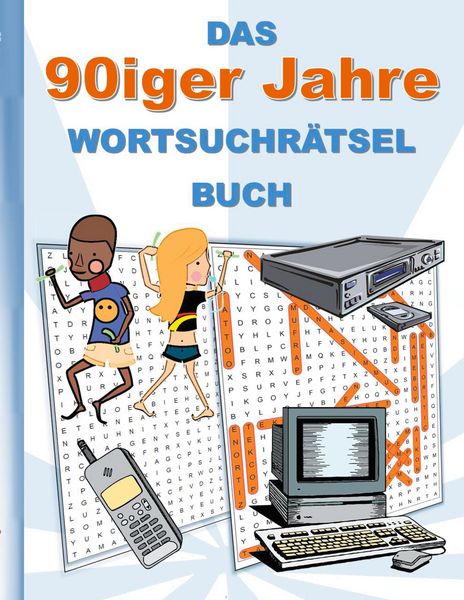 Produktbild: Das 90iger Jahre Wortsuchr&auml;tsel Buch