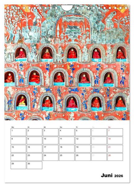 Produktbild: MEDITATION - Wellness f&uuml;r die Seele (Wandkalender 2026 DIN A4 hoch), CALVENDO Monatskalender