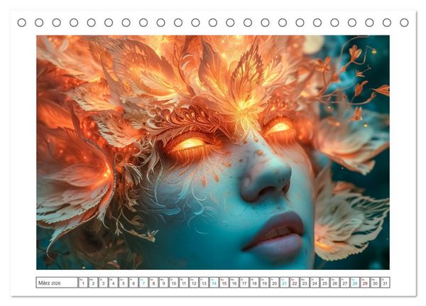 Produktbild: Wesen des M&auml;rchenreichs (Tischkalender 2026 DIN A5 quer), CALVENDO Monatskalender