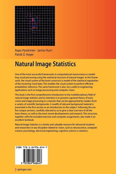 Produktbild: Natural Image Statistics