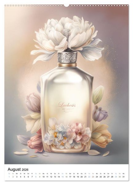 Produktbild: Parfum Eleganz im Glas (hochwertiger Premium Wandkalender 2026 DIN A2 hoch), Kunstdruck in Hochglanz